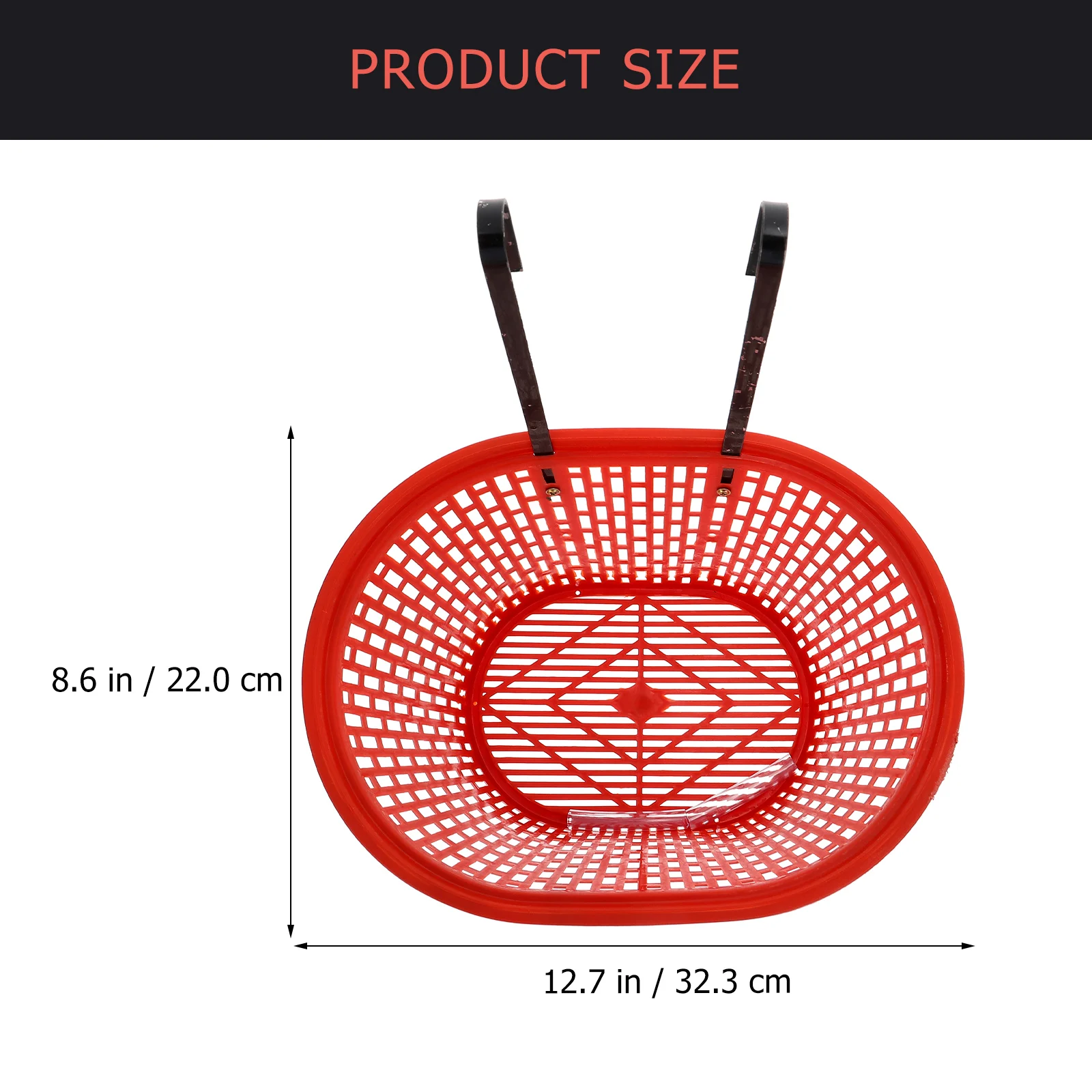 

1 Set Durable Plastic Bike Hook Front Convenient Storage For Kids Cycling Accessory Multi-Function Front Basket Professional