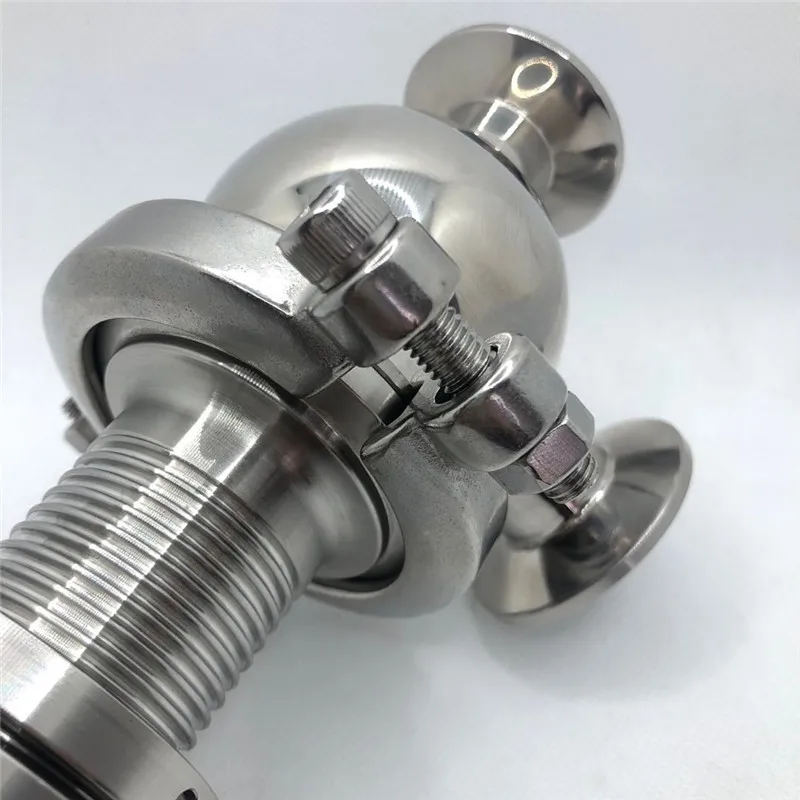 tir klem veiligheidsklep overdrukventiel overstroomventiel sanitair food grade TC verstelbare drukveer overdrukontlasting