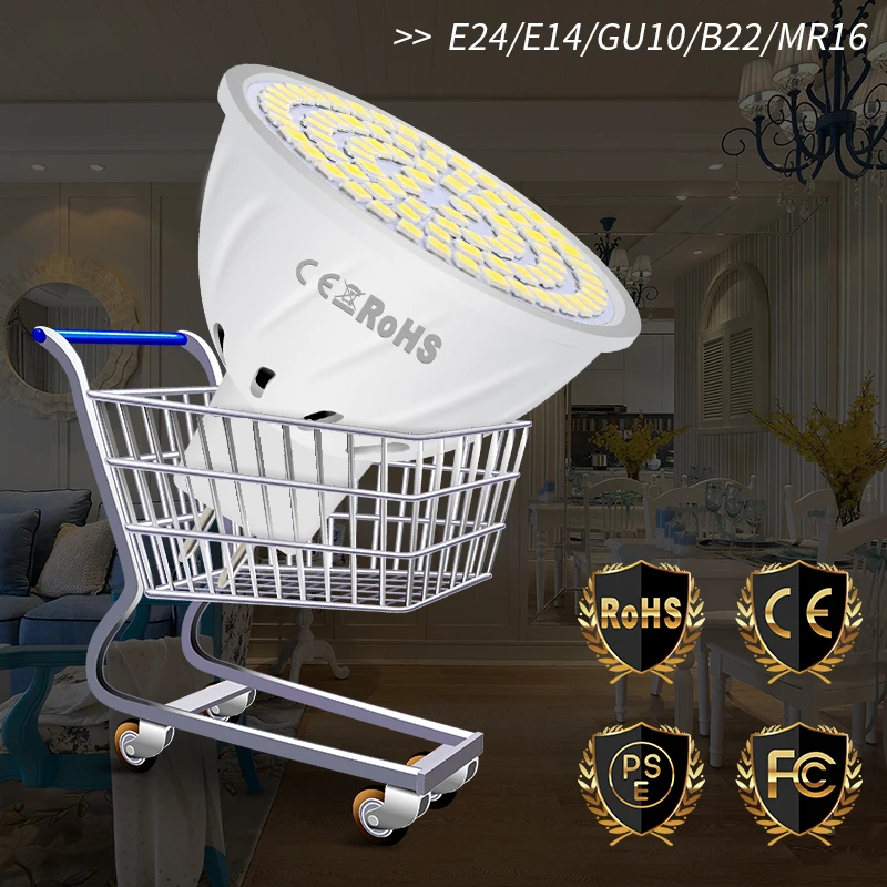 

Led Light Bulbs E27 Corn Bulb GU10 Energy Saving Light E14 Spotlight B22 Ceiling Lamp MR16 Bombilla Lighting Living Room Luminai