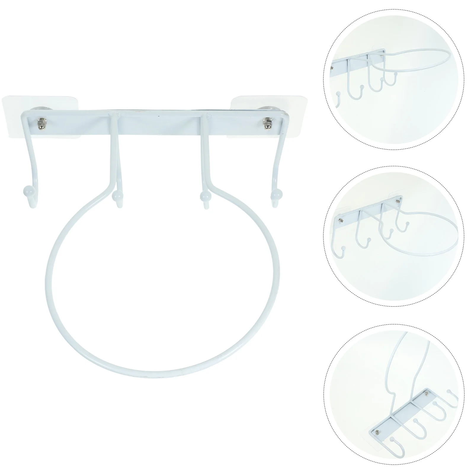 

1 set 1 Set Wall Mounted Football Holder Basketball Stand Sports Ball Rack For Hat Display Mall Home Decoration Bracket Organize