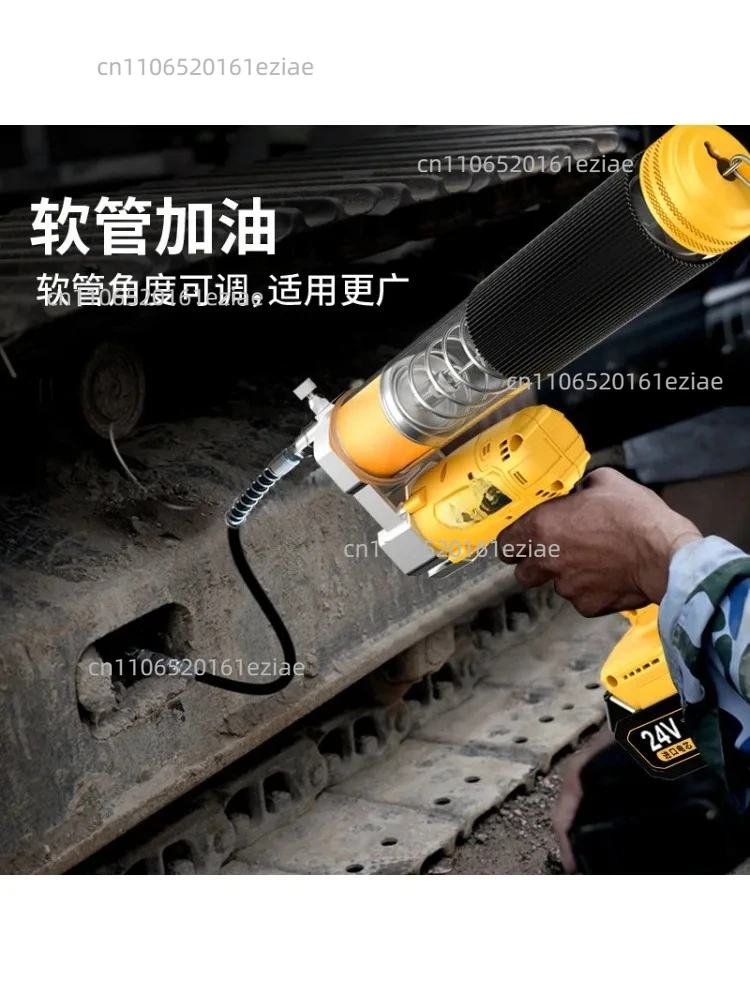 Electric butter gun 24v rechargeable lithium battery automatic high voltage portable wireless excavator