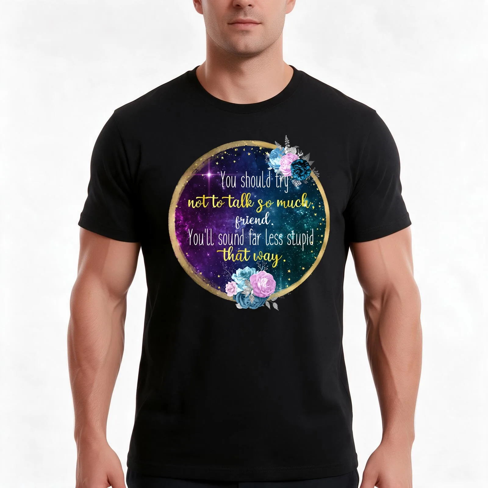 Mistborn T-Shirt, Summer Casual Cotton Tee, Oversized Streetwear Tops, Vintage Graphic Print, Loose Fit Short Sleeve