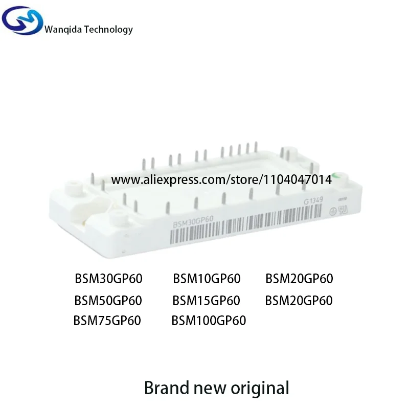 Módulo IGBT BSM50GP60 BSM30GP60 BSM15GP60 BSM20GP60 BSM10GP60 BSM75GP60 BSM100GP60 novo e original
