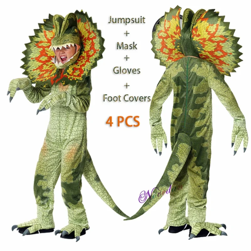 Baby Jungen Mädchen Anime Cosplay Kostüm T-Rex Dinosaurier Kostüm Kind Overall Anzug Halloween Purim Karneval Party Kostüm für Kinder