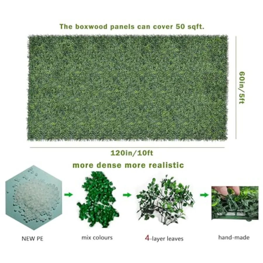 Artificial Ivy Privacy Fence Screen60