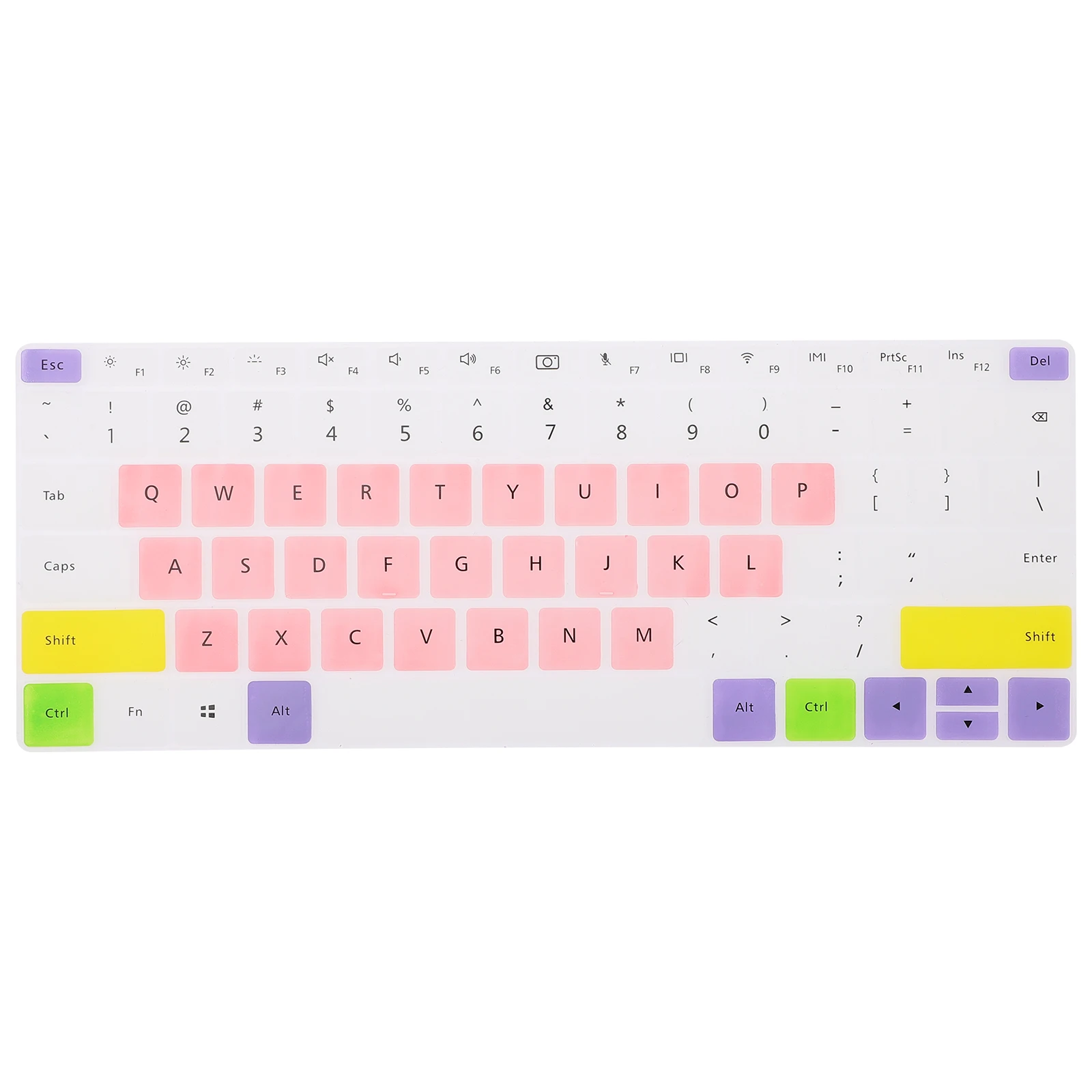 

Washable Removable Silicone Keyboard WaterProof Cover Dustproof Case for Notebook