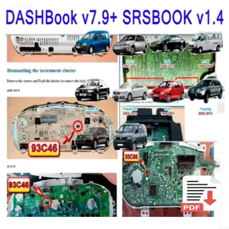 2025 NEW Repair Software Ecus Datasheet 2.0 and Additional Information PCB Schematics with Electronic Components of Car