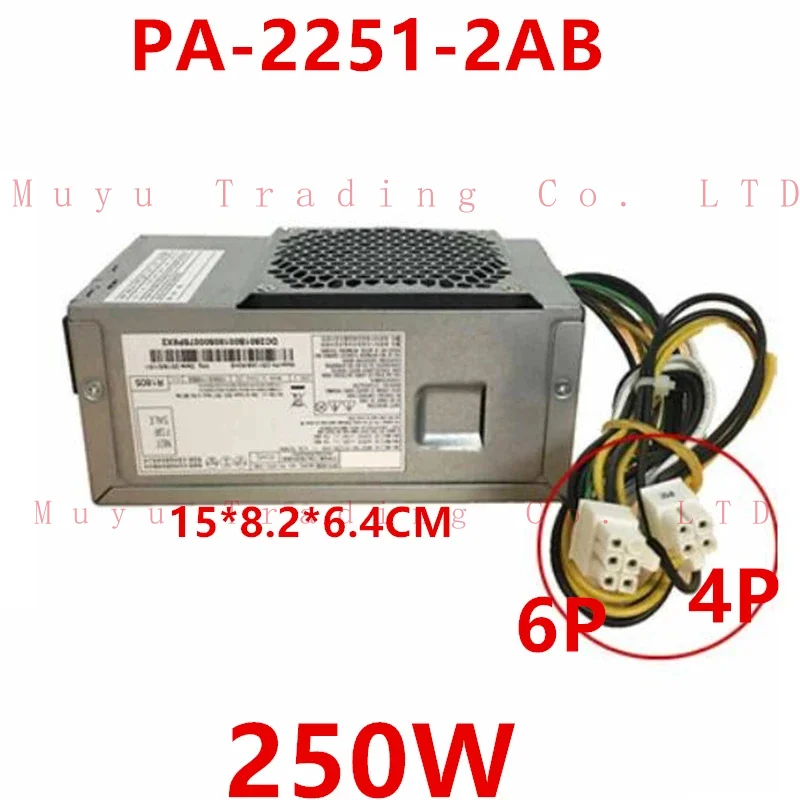 Fuente de alimentación PSU Original para Acer, 6 pines, 250W, PA-2251-2AB, PA-2251-2, FSP250-20TGPAA, PA-1181-10AC