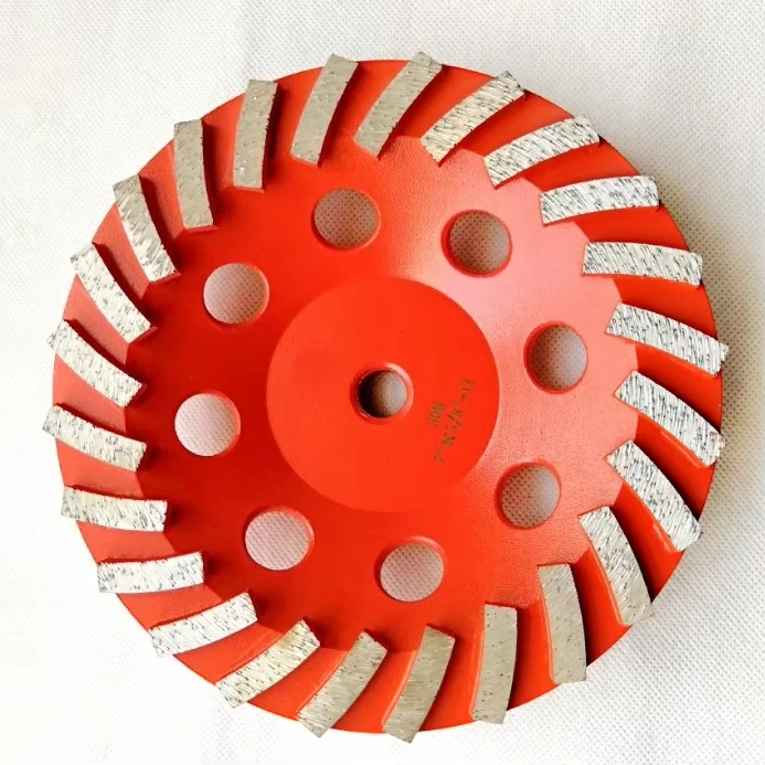 TOOL-Super Quality Hot Sales Phoenix 5, 7 Inch Diamond Cup Grinding Cup Wheel Disc for Concrete Cement Terrazzo