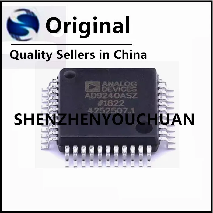 (1-100piece)AD9240ASZ AD9240ASZRL QFP-44   IC Chipset New Original