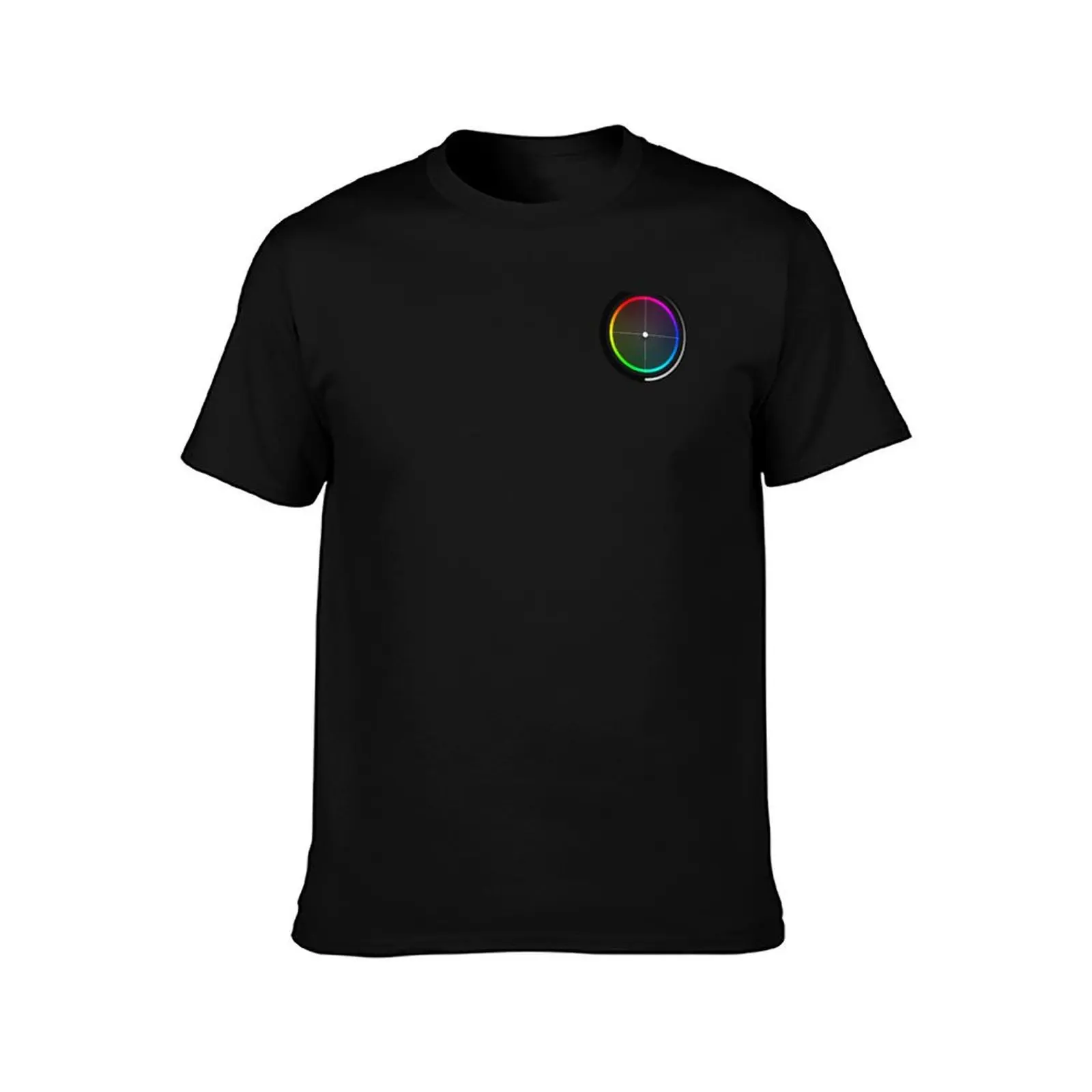 Davinci Resolve Color Wheels (Design 2) T-Shirt Utility Work Short Sleeve Top