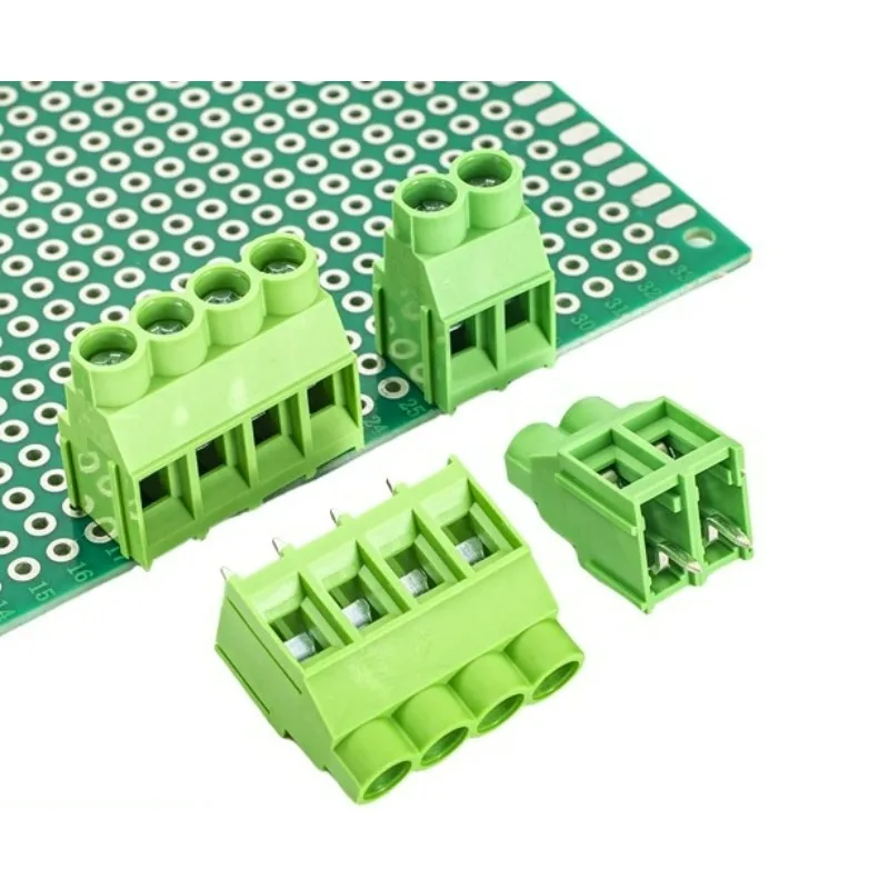 

30pcs Screw Type 7620 7.62MM Pitch PCB Terminal Block Connector 2P3P4P5P6P Stackable