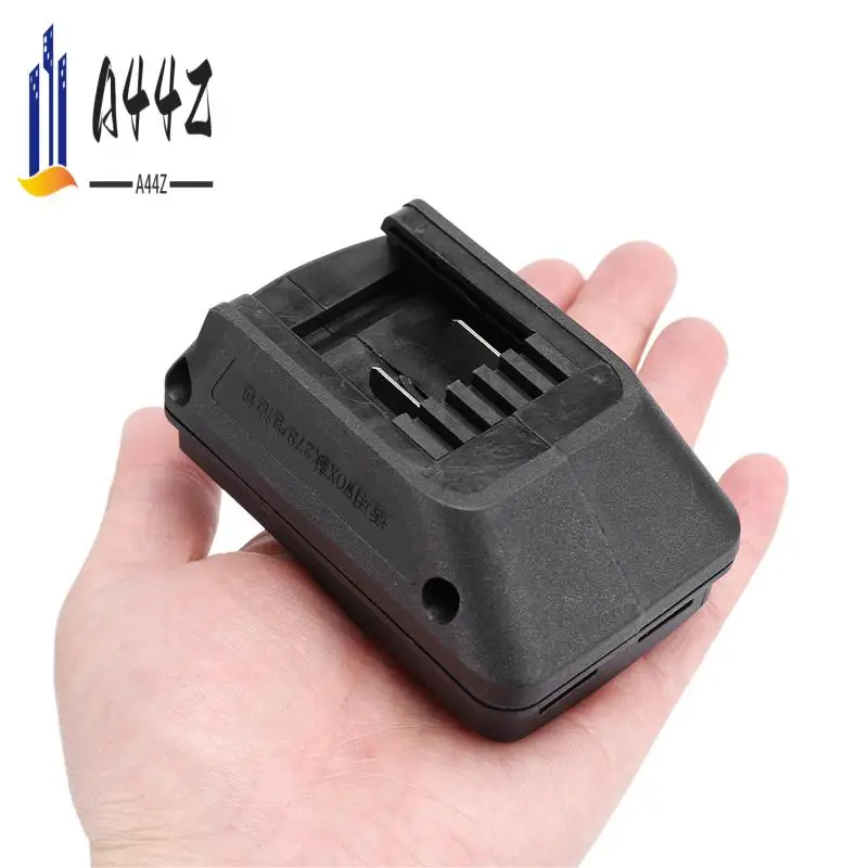 

A44Z-4X Adapter Light Flashlight Torch USB Mobile Phone Charger For Worx Orange 4 Pin Socket 20V Li- Battery Power Bank