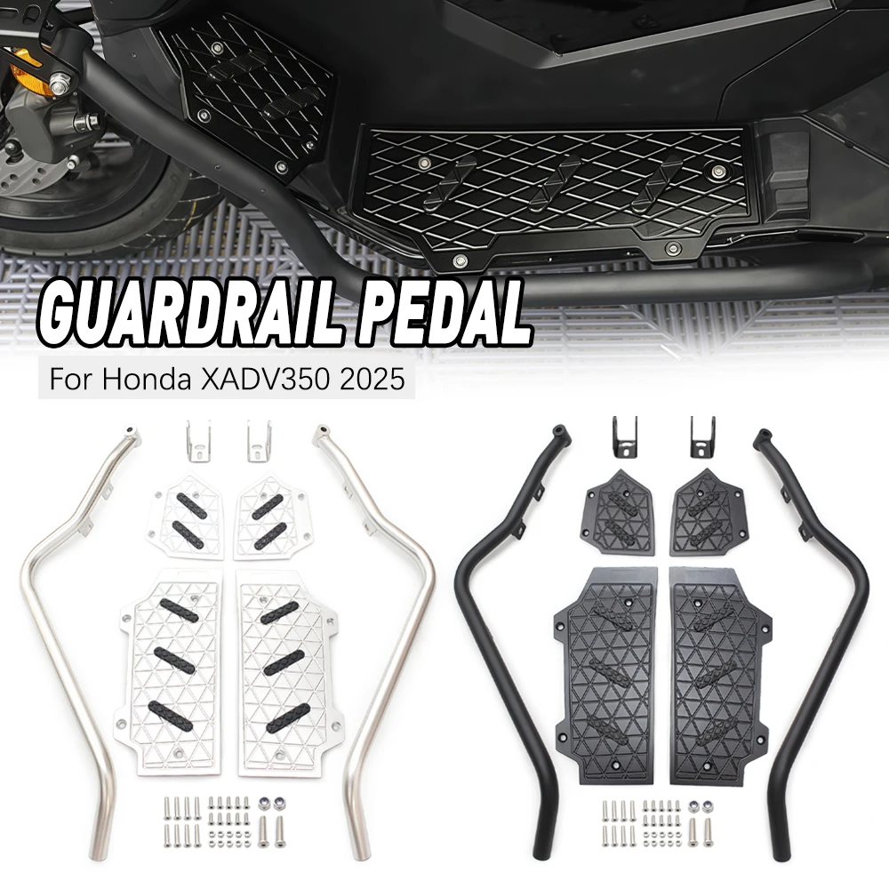 

New 1 pair Pedals Foot Pegs Footrests FOR Honda ADV350 ADV 350 2025 Motorcycle Accessories