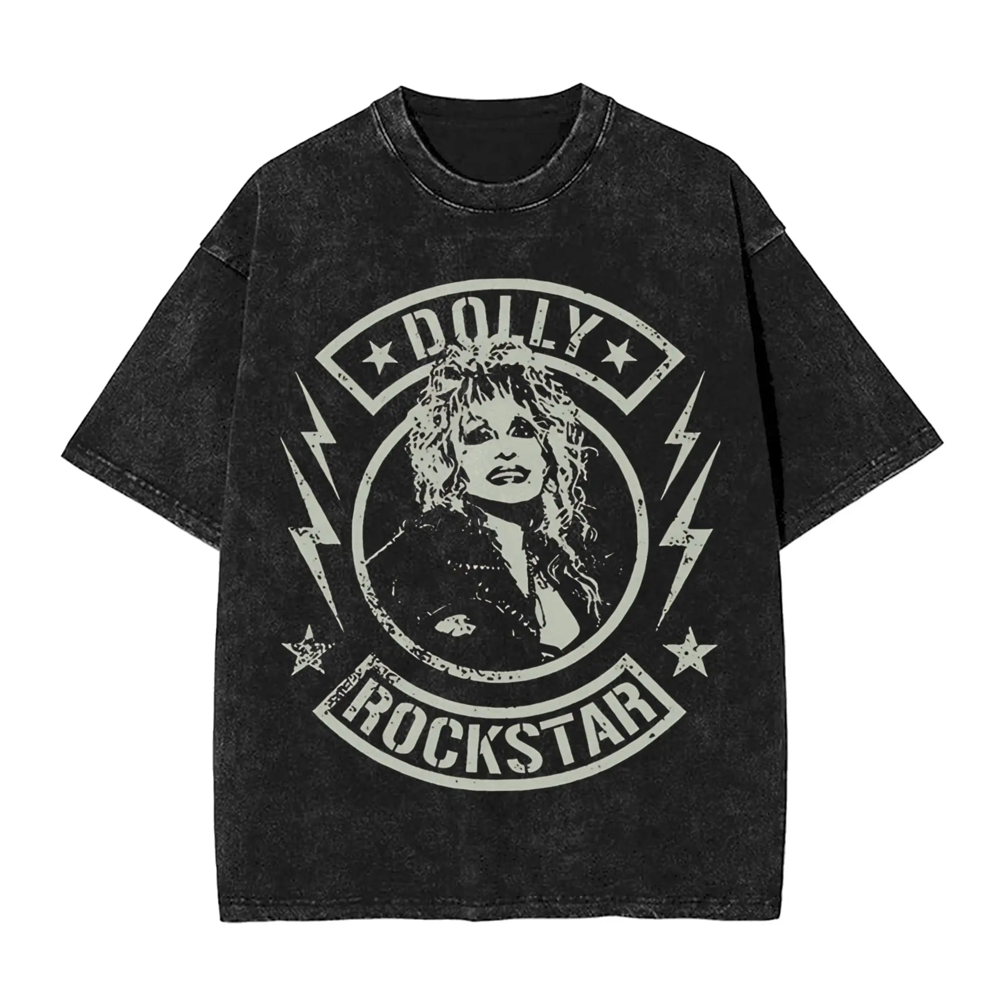 Summer RIP Dolly Parton Washed Shirt Merch Oversize T-Shirts  for Men Women Tee Shirt