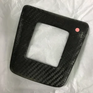 Real seco fibra de carbono caixa de engrenagens do carro painel surround guarnição acessórios do carro apto para mercedes-benz a45 cla45 gla45 amg 2014-2016 12 principais vendas painel a45 amg - №10