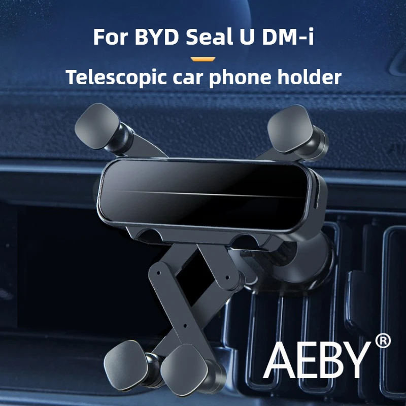

AEBY For BYD Seal U DM-i 2020-2025 Car Phone Holder, Air Vent Magnetic Mobile Stand, Hands Free Mount Bracket Accessories