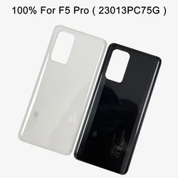 100% A+++ For Xiaomi Poco F5 Pro Glass Battery Cover Back Rear Door Housing F5 pro Battery Back Cover Replacement