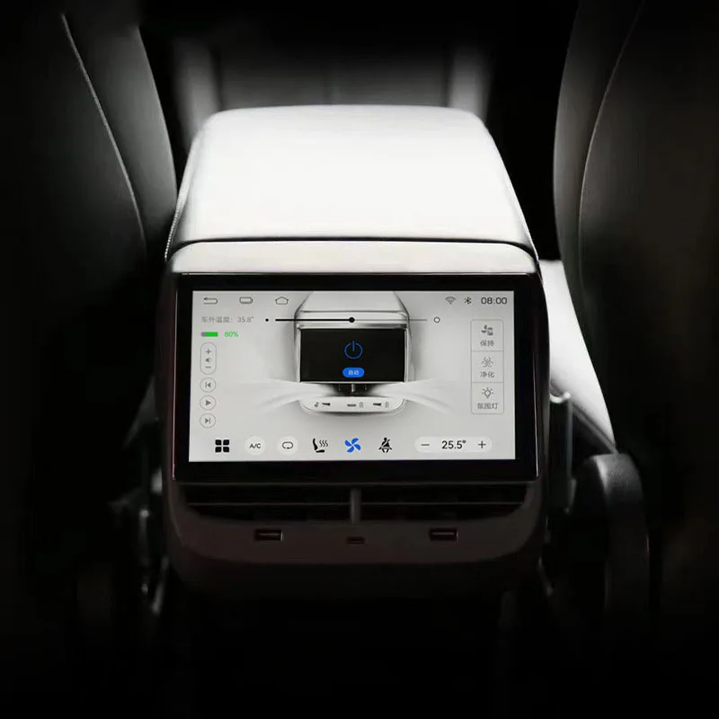

For Tesla Model 3/Y Rear Display LCD Screen Car Modification Accessories