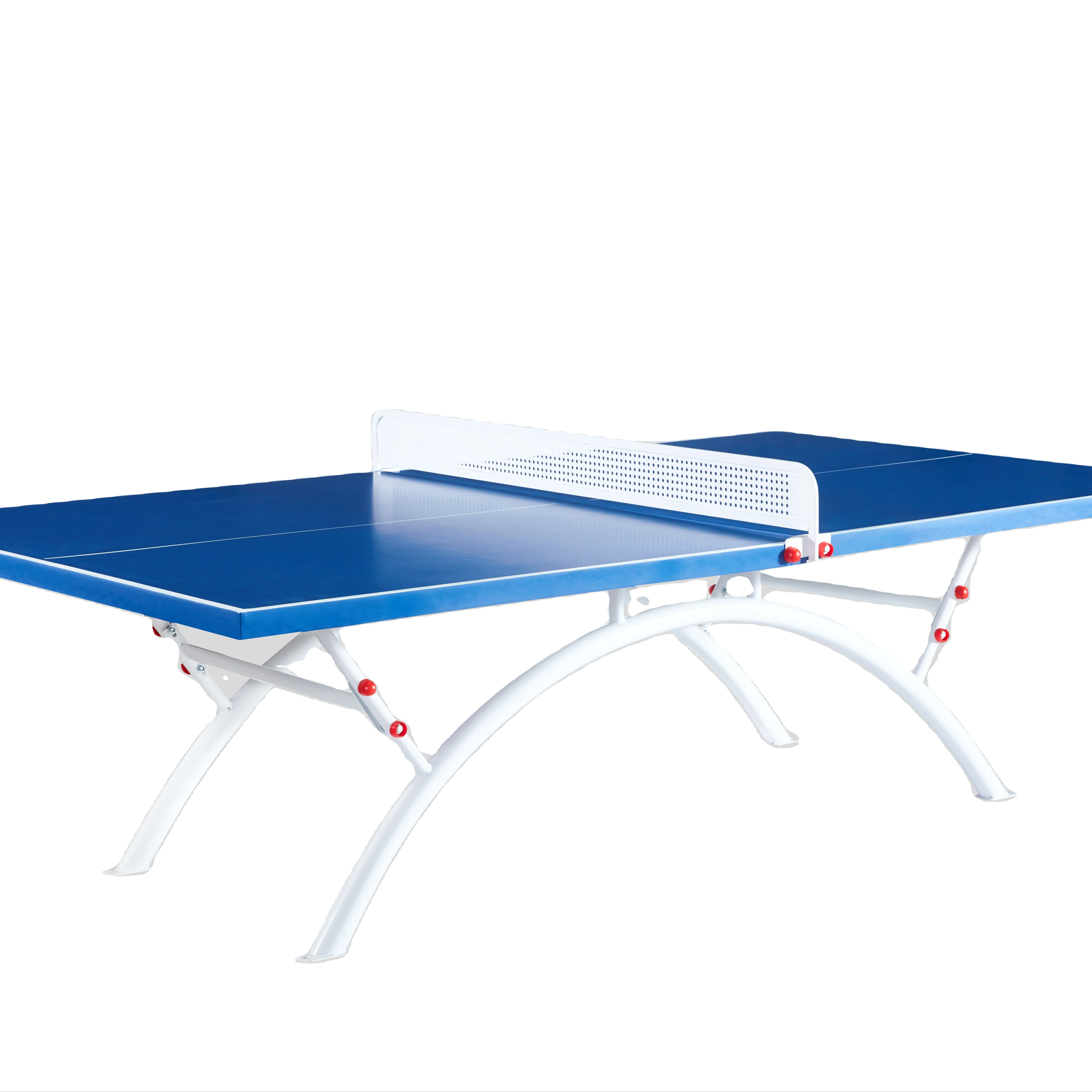 Commercial Outdoor Table Tennis Table Set  Eco-Friendly Includes  Tennis Balls