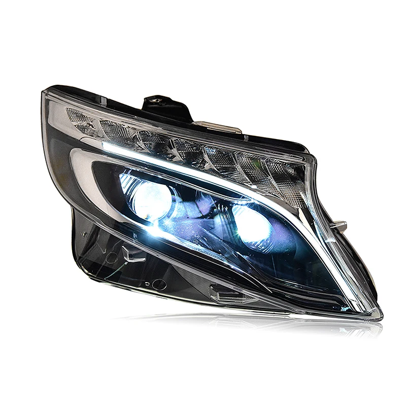 

2016-2023 V260 Light Emitting Diode Headlight Auto Parts 12V 36w Projector Lens Dynamic Light Emitting Diode DRL