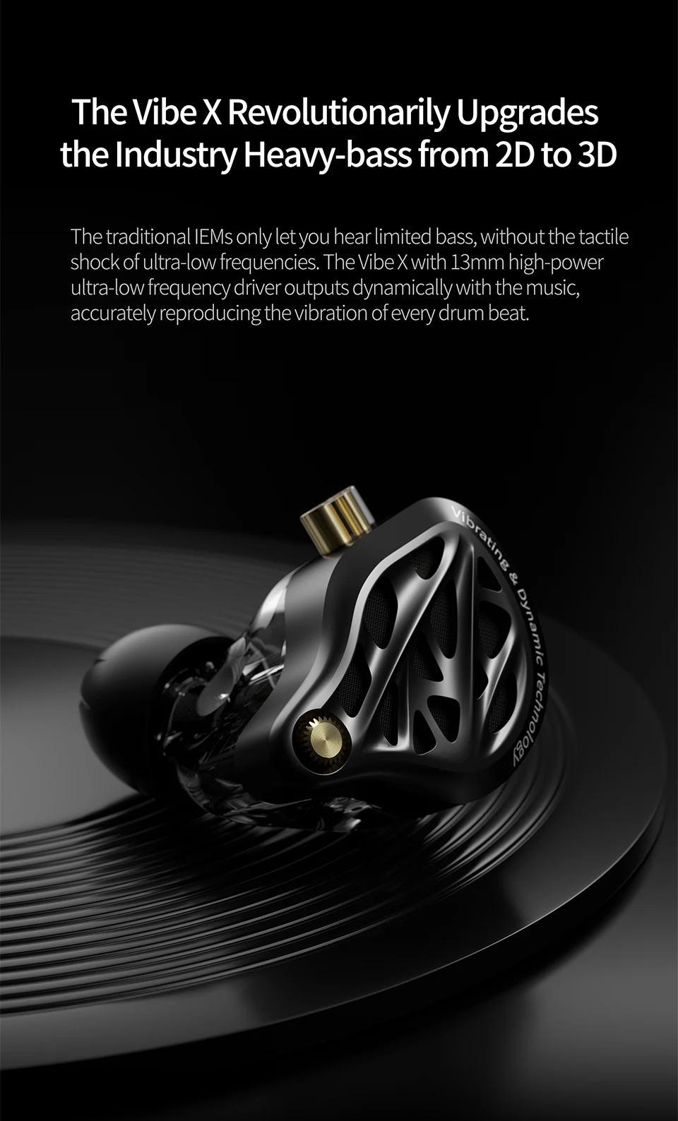 SHANLING KZ Vibe X HiFi In-Ear Earbuds with ANC