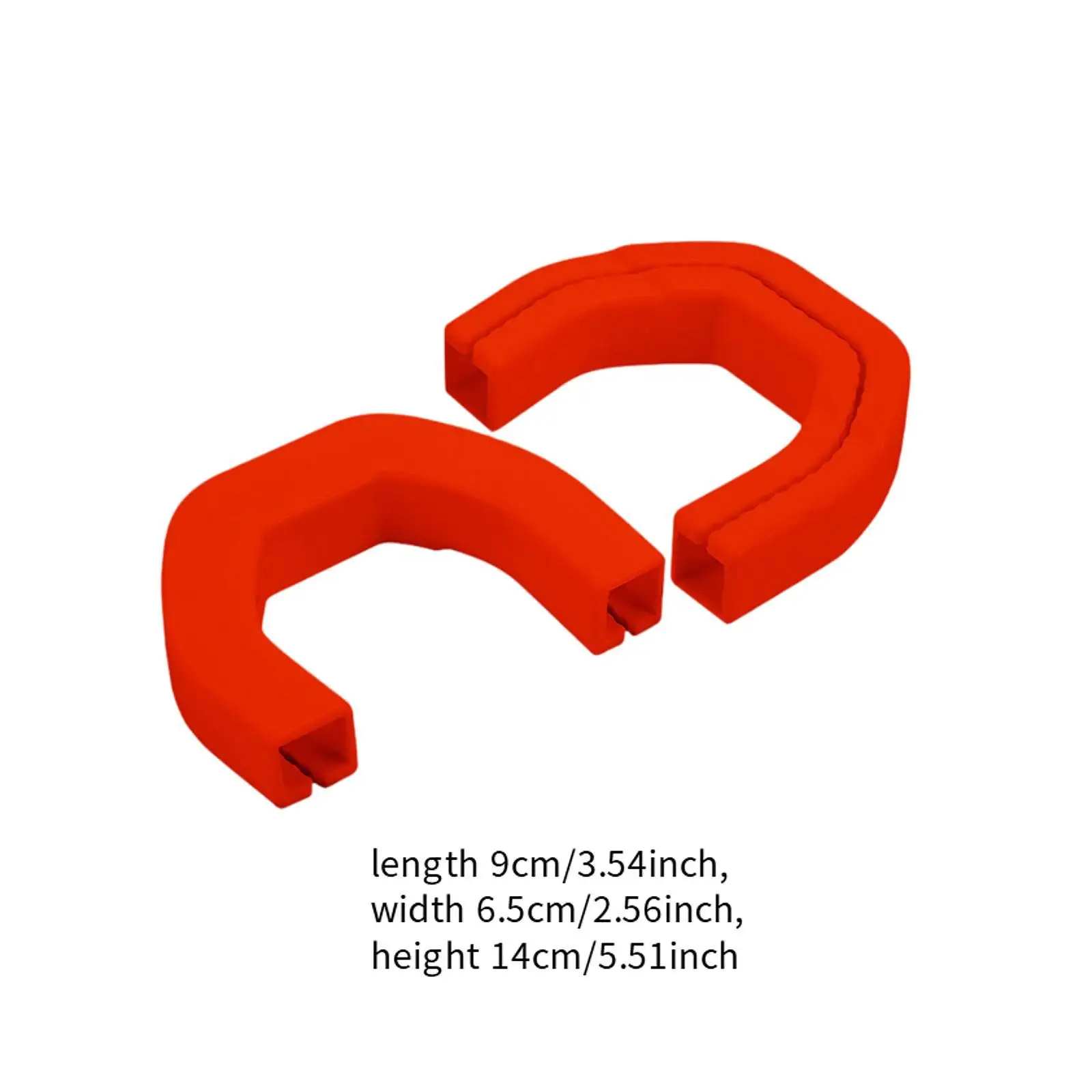 2x خطاف سحب أمامي أحمر يغطي لقطع غيار دودج رام 1500 2019-2024 #6