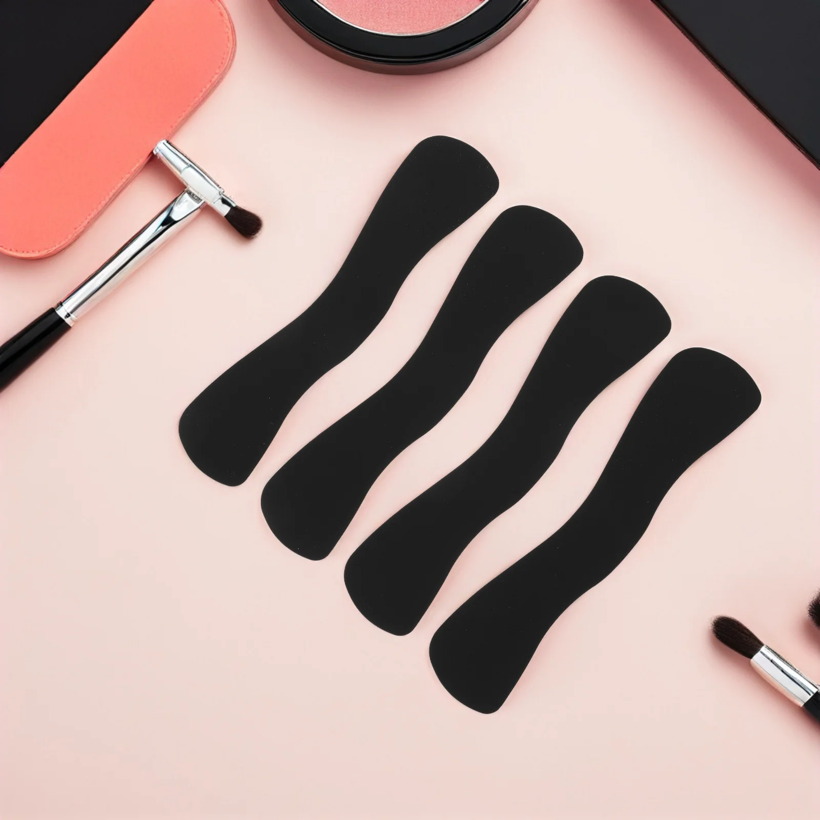 4 個まつげエクステンション分離シリコーン額パッド再利用可能なラッシュパッド快適な移植つけまつげホルダーツールラッシュ