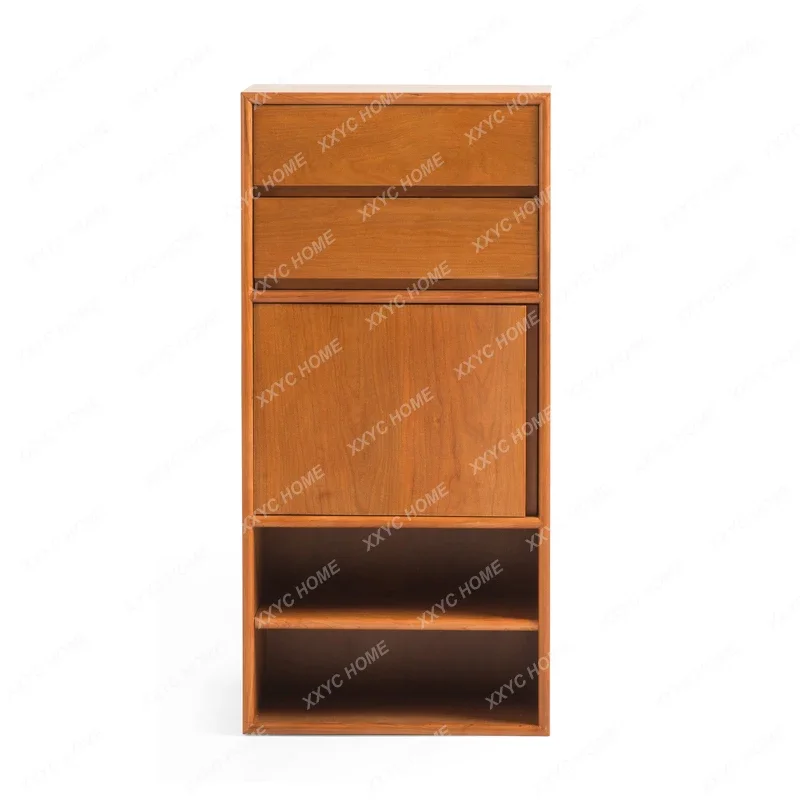 Inequality shoe cabinet household entrance solid wood foyer entrance storage cabinet large capacity modern simplicity