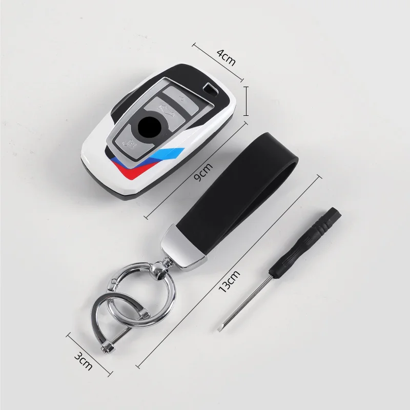 ABS+TPU For BMW F30 F20 F10 F18 F22 F01 X3 X4 F06 F02 M3 M5 Car Key Cover Case Shell Auto Styling accessories