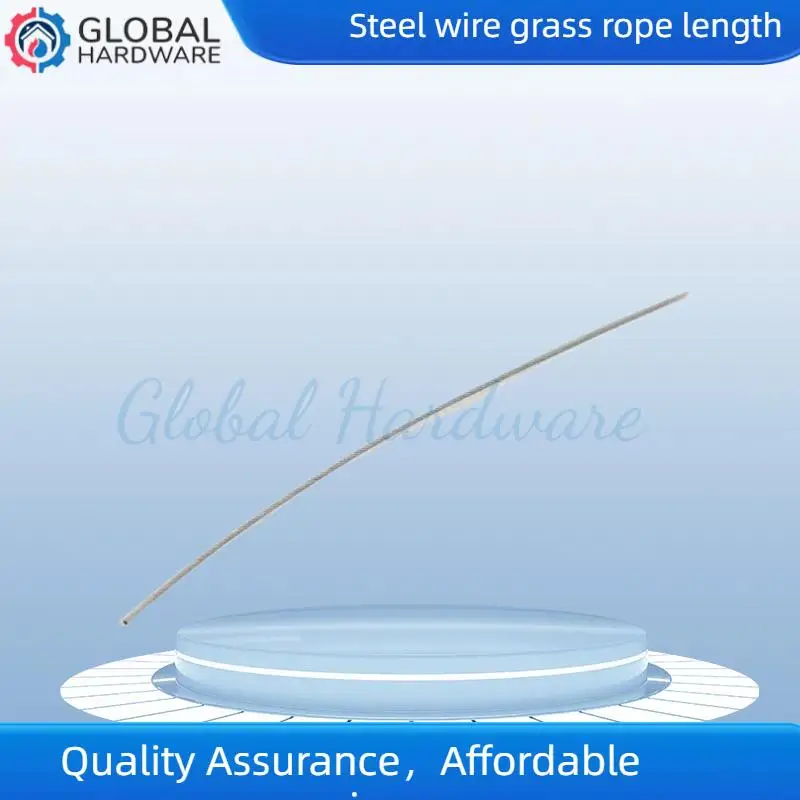 

Brush trimmer accessories, lawn mower rope, nylon lawn mower line, length 25cm, circular steel wire lawn mower accessories