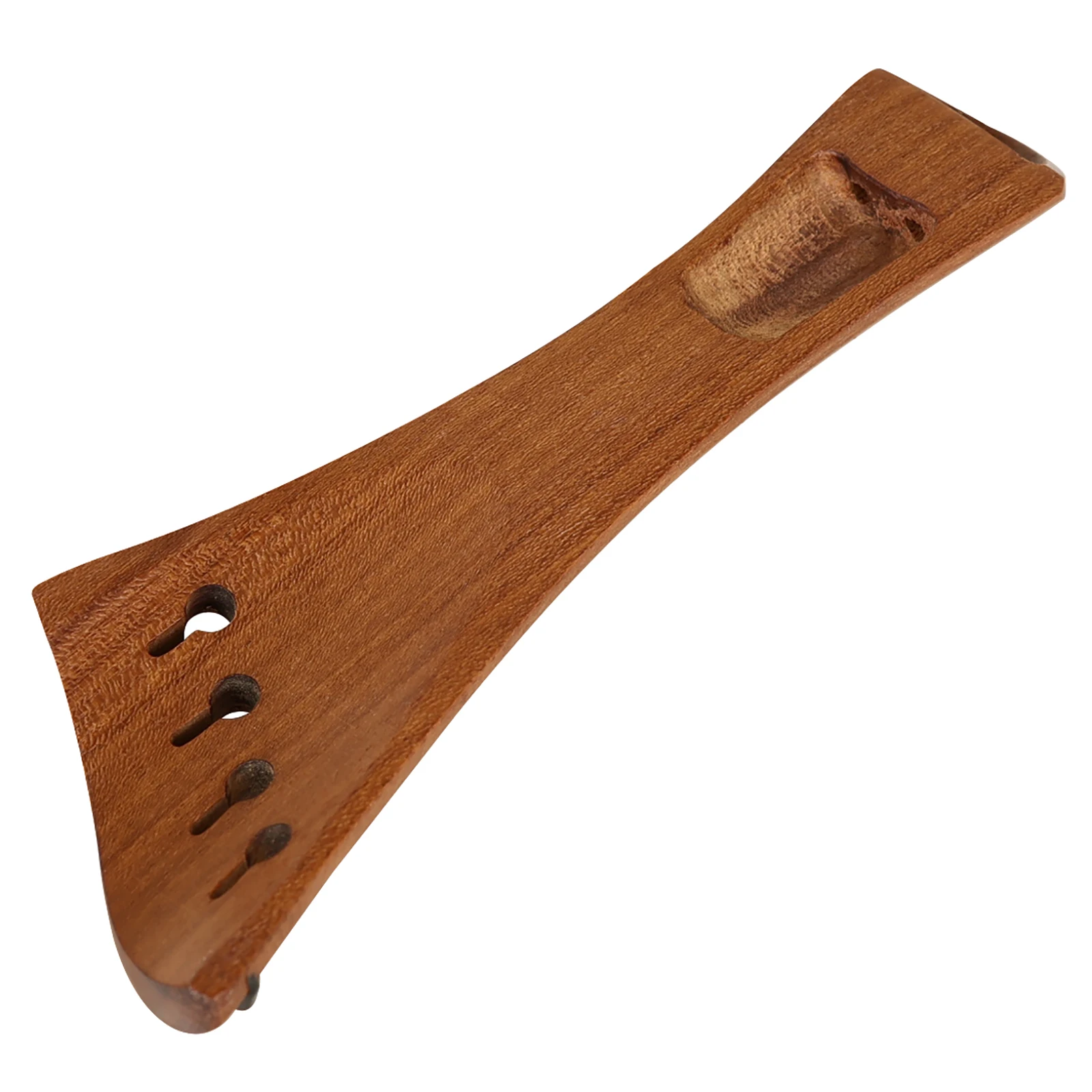 IRIN LN244 Rosewood Violin Tailpiece Sloped Premium Wooden Tailpiece Replacement Part for 4/4 Full Size Violin