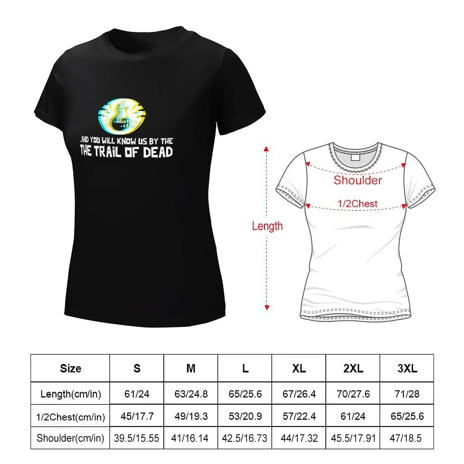 ...And You Will Know Us by the Trail of Dead T-Shirt sports fans anime clothes blanks Women clothes