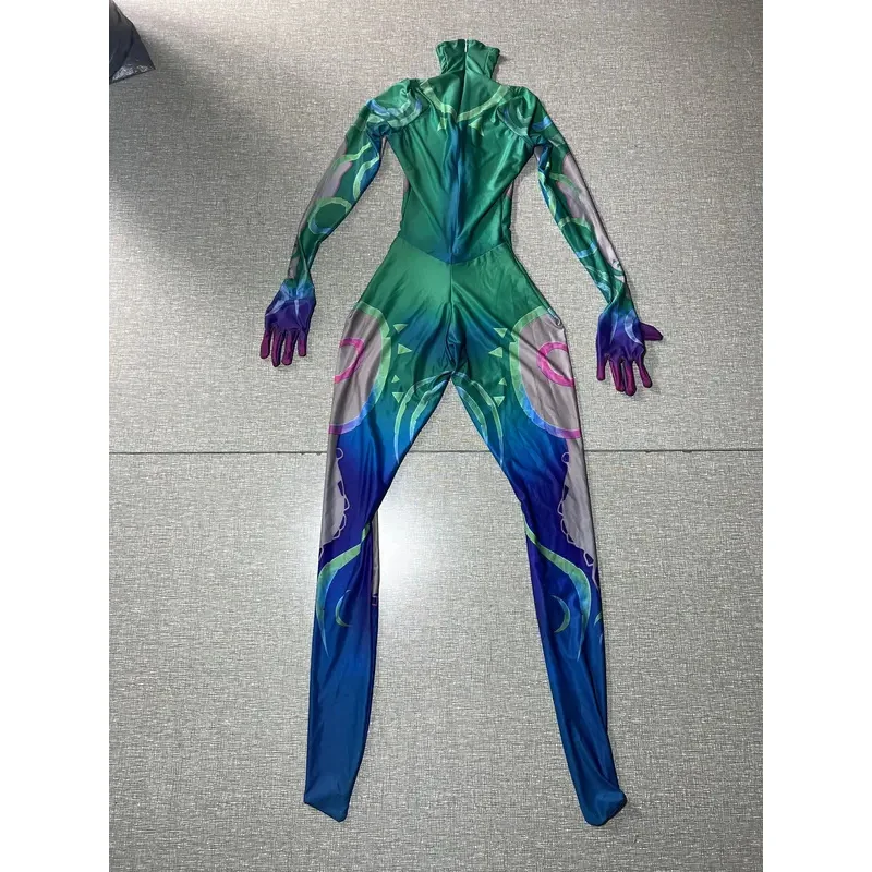 Liga der Legenden Neeko Cosplay Kostüm Halloween Erwachsene Kinder Party weibliche Mädchen Frau Overalls Superheld Zentai Bodysuit
