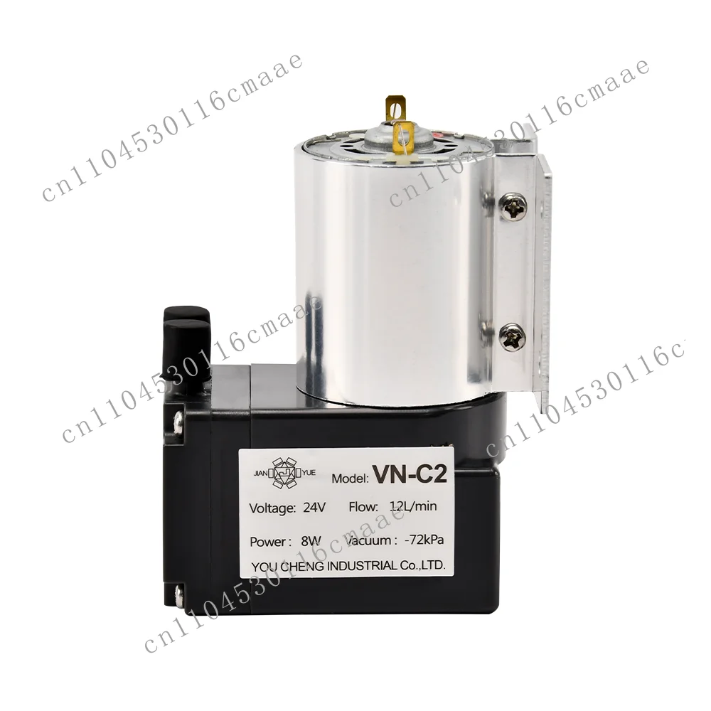 VN-C2 12V/24V 8W miniature air pump 12L/min DC diaphragm pump, suitable for small industrial and agricultural power supplies
