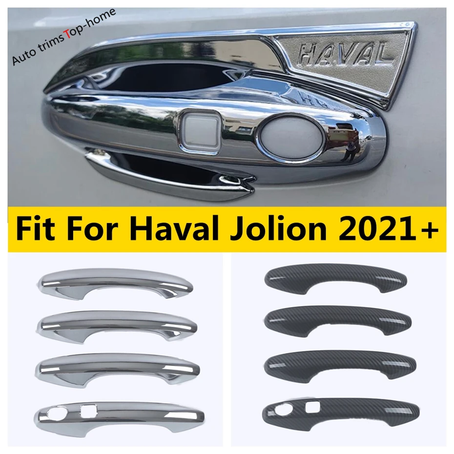 

Outside Door Handle Clasing Bowl Protector Decoration Frame Cover Trim Fit For Haval Jolion 2021 2022 2023 2024 Car Accessories