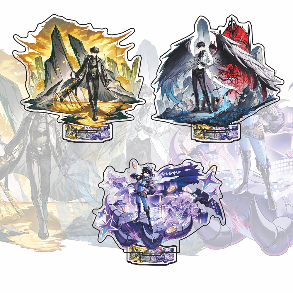 Omniscient Reader's Viewpoint Acrylic Stand Kim Dokja Yoo Joonghyuk Scene Standee Desk Decor Manhwa Birthday Gift Keychain