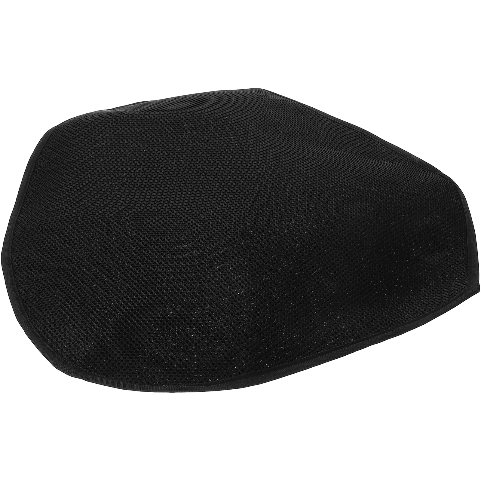 

Breathable Seat Cushion Cover Gel Pads for Motorcycle Moped Mini Bike Go Kart Seats Black Waterproof Stain Resistant Heat