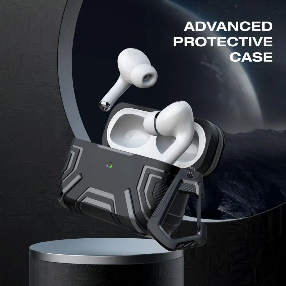 Unique Earphone Protective Case Fashion Solid Color 360 Degree Dirt resistant Headphone Cushion