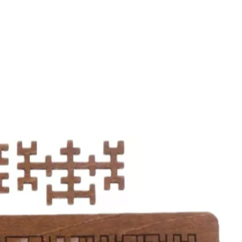 1/2/5 個不可能なジグソーパズル頭の体操タングラムボードゲーム不可能な木製 IQ パズルおもちゃ大人のため