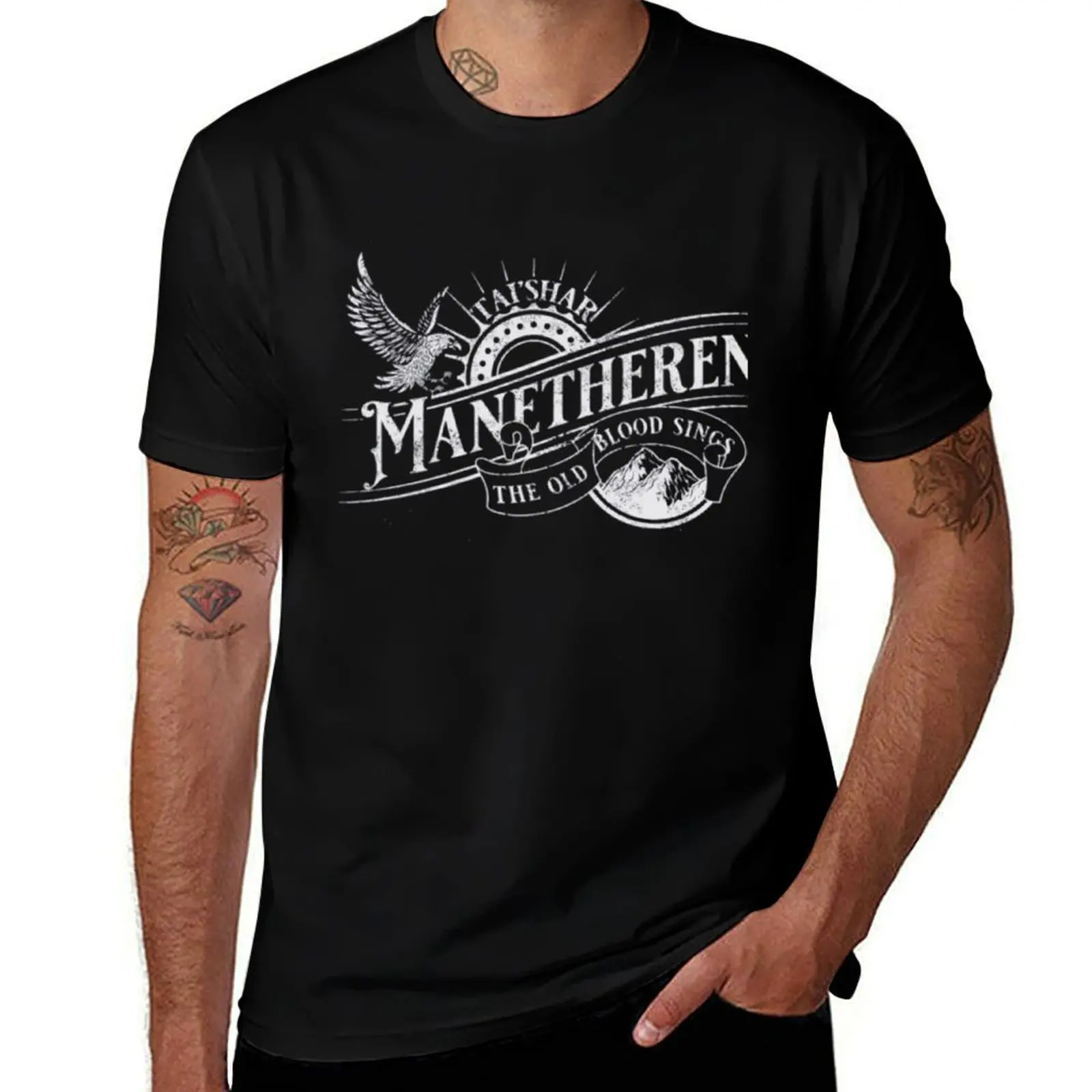 the wheel weaves T-Shirt Fashion Pattern Printed Tee Shirt T-Shirt