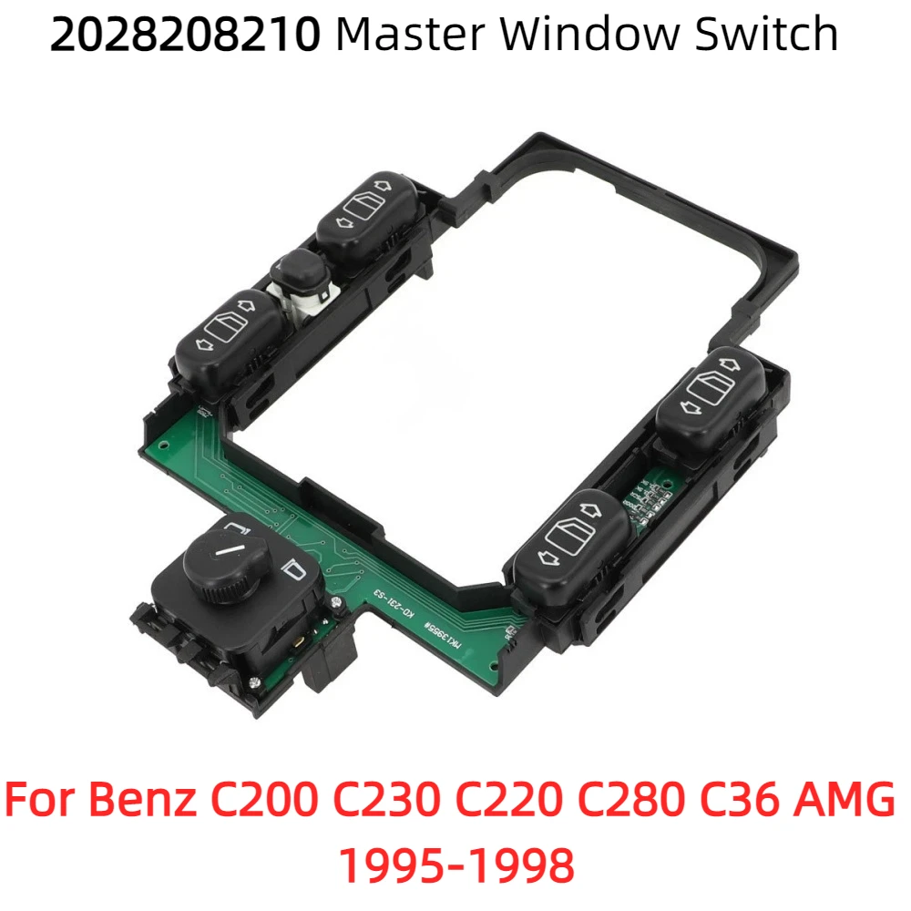 

2028208210 Главный переключатель управления окном для Benz C200 C230 C220 C280 C36 AMG 1995-1998 гг.