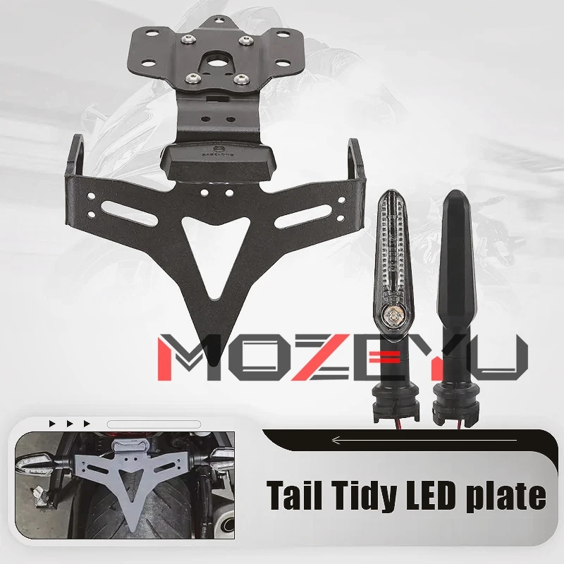 

MT07 For Yamaha MT 07 FZ07 MT-07 2013-2023 2024 2022 2021 License Plate Bracket Holder Tail Tidy Fender Eliminator Accesorios