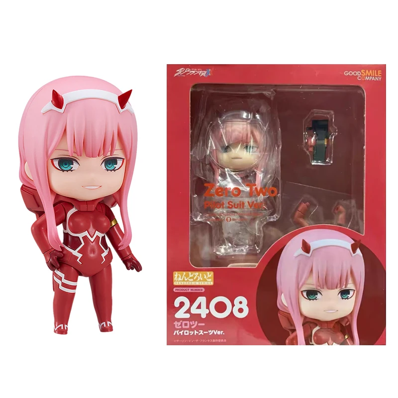 Good Smile Genuine Nendoroid Darling in the FranXX Zero Two Ichigo Anime Action Figures Toys For Boys Girls Kids Gift Model