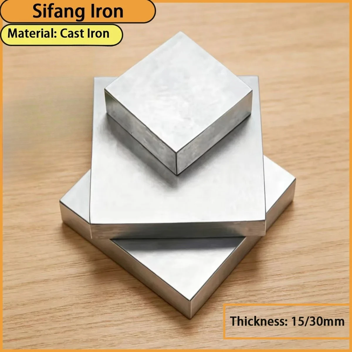 

Thick 15/30mm square iron suitable for mechanical manufacturing, equipment reinforcement, and industrial support, etc