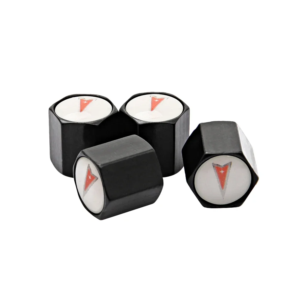 Car Styling Wheel Tire Valve Caps Cover for Pontiac Logo GTO Firebird Solstice Sunfire Grand Am Prix Bonneville Vibe Solstic
