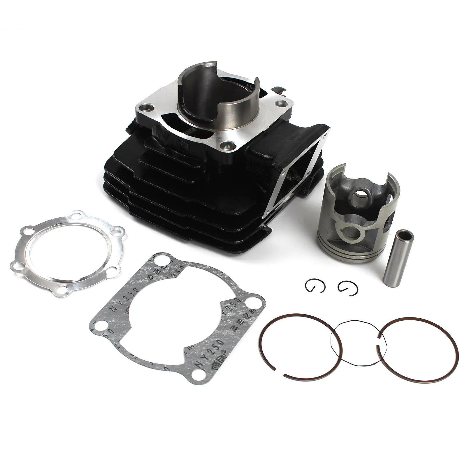 STD 66mm Cylinder Piston Gasket Top End Rebuild Kit for 1978-1981 DT175 DT175E DT175F DT175G DT175H MX175 MX175F/G/ MX175H