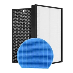 1 set (3pcs) Air Purifier Hepa Filters Actived Carbon for Sharp KC-D70 KC-E70 KC-F70 KC-D60 Humidifier Filter Air Humidifier