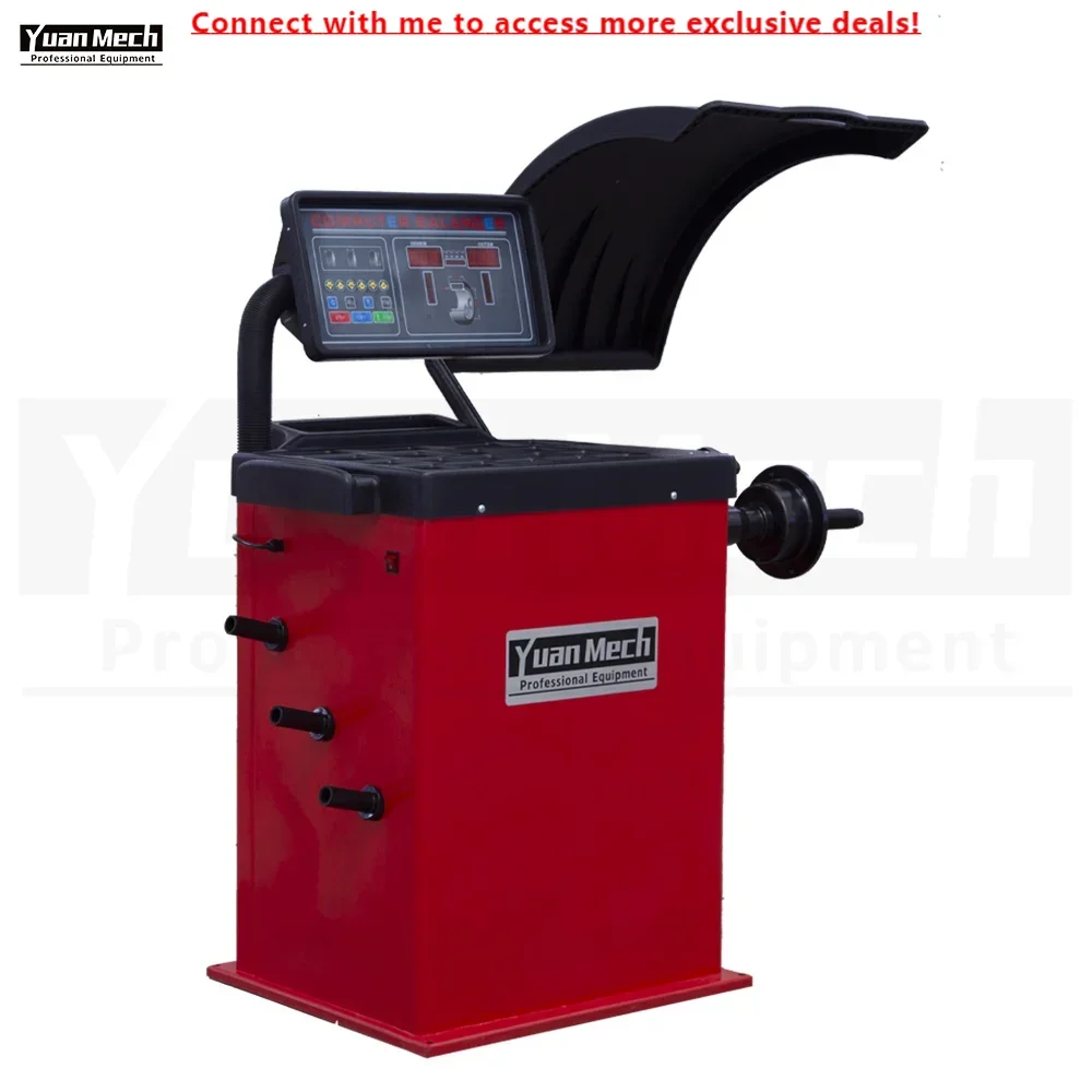 

High Performance Grey Motorcycle Tire Wheel Balancer Smart Balancing Automatic Machine