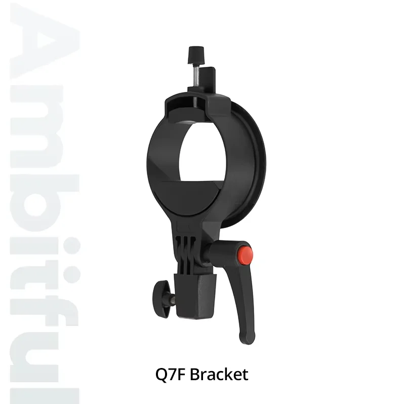 Q7B Q7F flitsbeugel, YQ113 naar GC-bevestiging, Mini-bevestiging naar Bowens-bevestigingsadapter, TRIOPO K3 bevestigingsset, GODOX naar Bowens-adapter